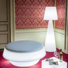 Indoor floor lamp Slide Pivot bright white made in Italy Viadurini