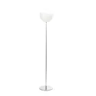 Isotta Floor Lamp in White Cased Glass Made in Italy Viadurini