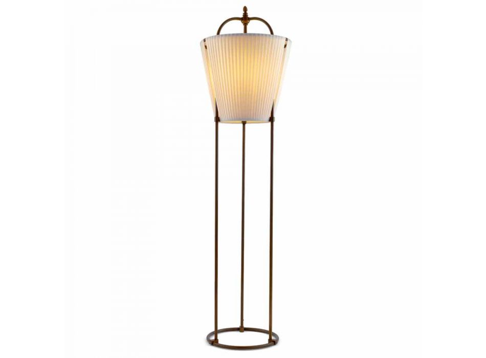 Tenarunga floor lamp, antique brass, 1 light Viadurini