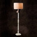 Vintage design ivory silk floor lamp Chanel