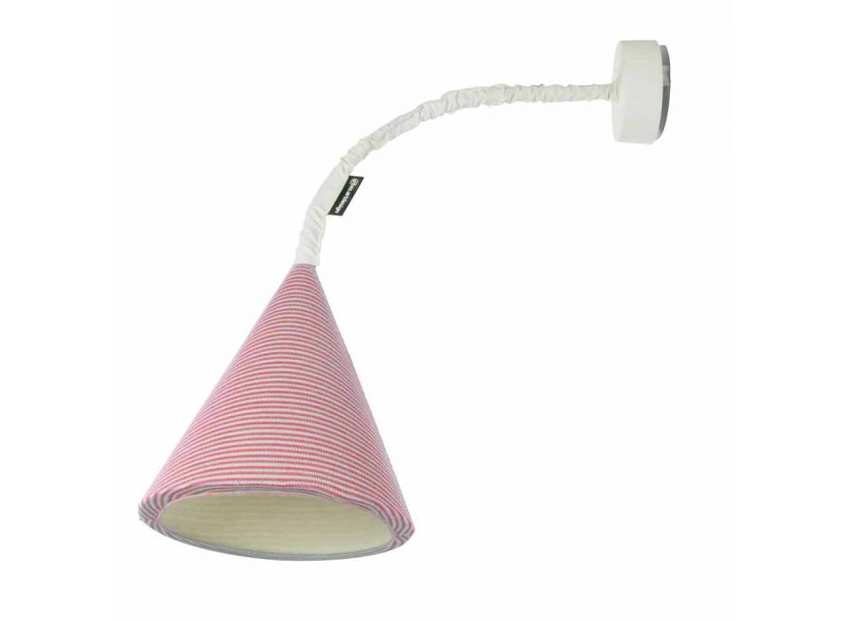 In-es.artdesign Jazz A Stripe colored wool design wall lamp Viadurini
