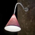 In-es.artdesign Jazz A Stripe colored wool design wall lamp