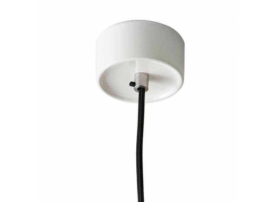 Design suspension lamp in ceramic produced in Italy Asia Viadurini