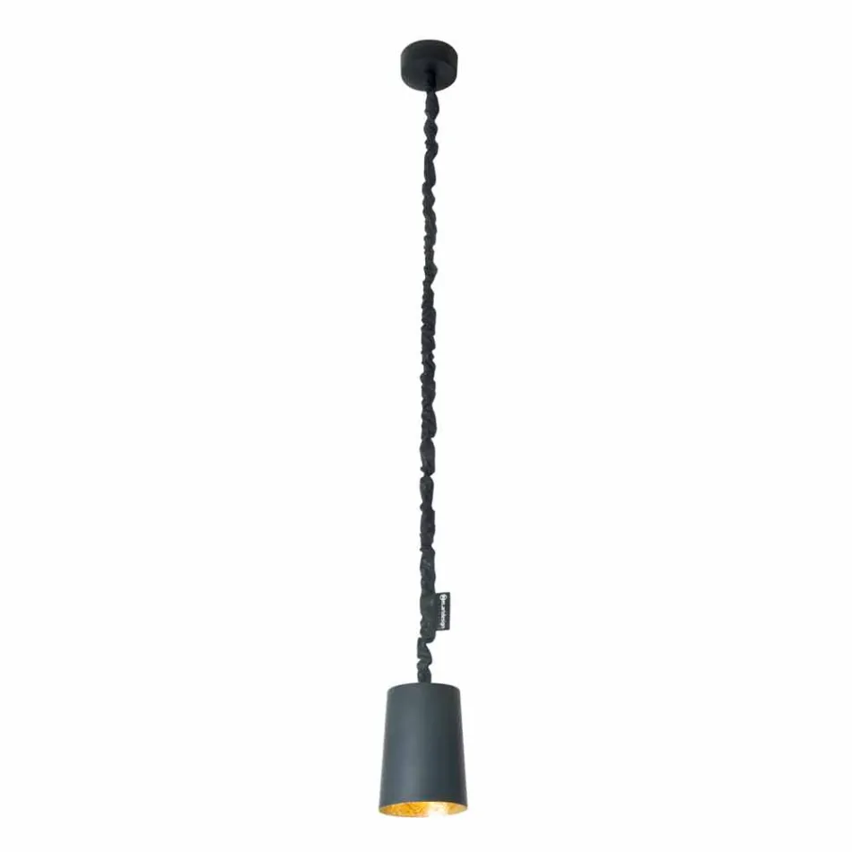 Design suspension lamp In-es.artdesign Paint Blackboard resin Viadurini