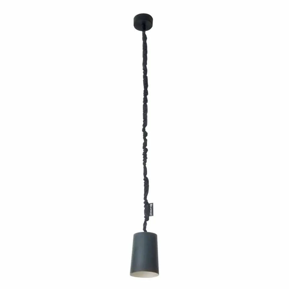 Design suspension lamp In-es.artdesign Paint Blackboard resin Viadurini