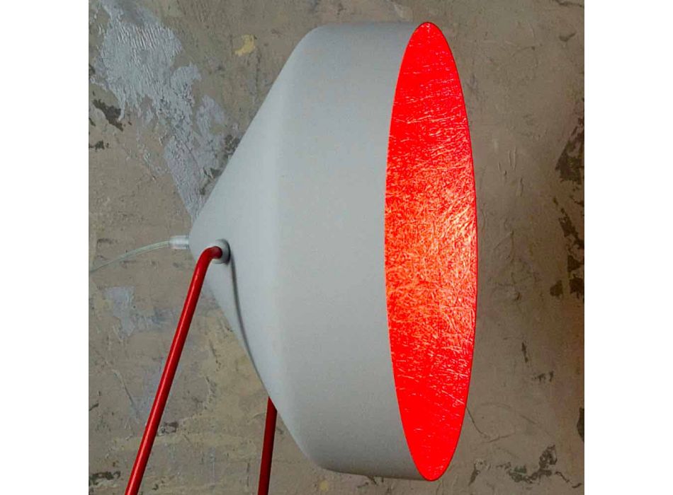 Design floor lamp In-es.artdesign Cyrcus F Painted concrete Viadurini