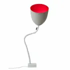 Design floor lamp In-es.artdesign Flower Painted concrete Viadurini