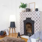 Modern Design Lamp for Indoor or Outdoor in Colored Plastic - Fungostar Viadurini