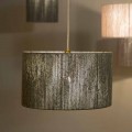 Suspended design lamp with d.45 in wool produced in Italy Evita