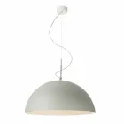 Suspended design lamp In-es.artdesign Mezza Luna Cement varnish Viadurini