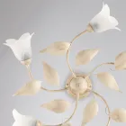 Elegant glass and metal lamp Made in Italy for refined interiors – Sirio Viadurini