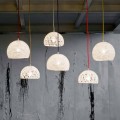 Suspended lamp in cotton and viscose In-es.artdesign Modern texture