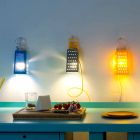 In-es.artdesign Cacio & Pepe modern table lamp in laprene Viadurini