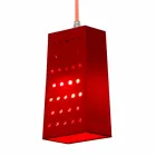 Suspended lamp in laprene In-es.artdesign Cacio & Pepe 2 colored Viadurini