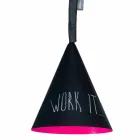 Resin suspension lamp In-es.artdesign Jazz Modern blackboard Viadurini