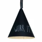 Resin suspension lamp In-es.artdesign Jazz Modern blackboard Viadurini