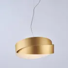 Glass and metal lamp ideal for decorating with style – Nebula Viadurini