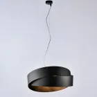 Glass and metal lamp ideal for decorating with style – Nebula Viadurini