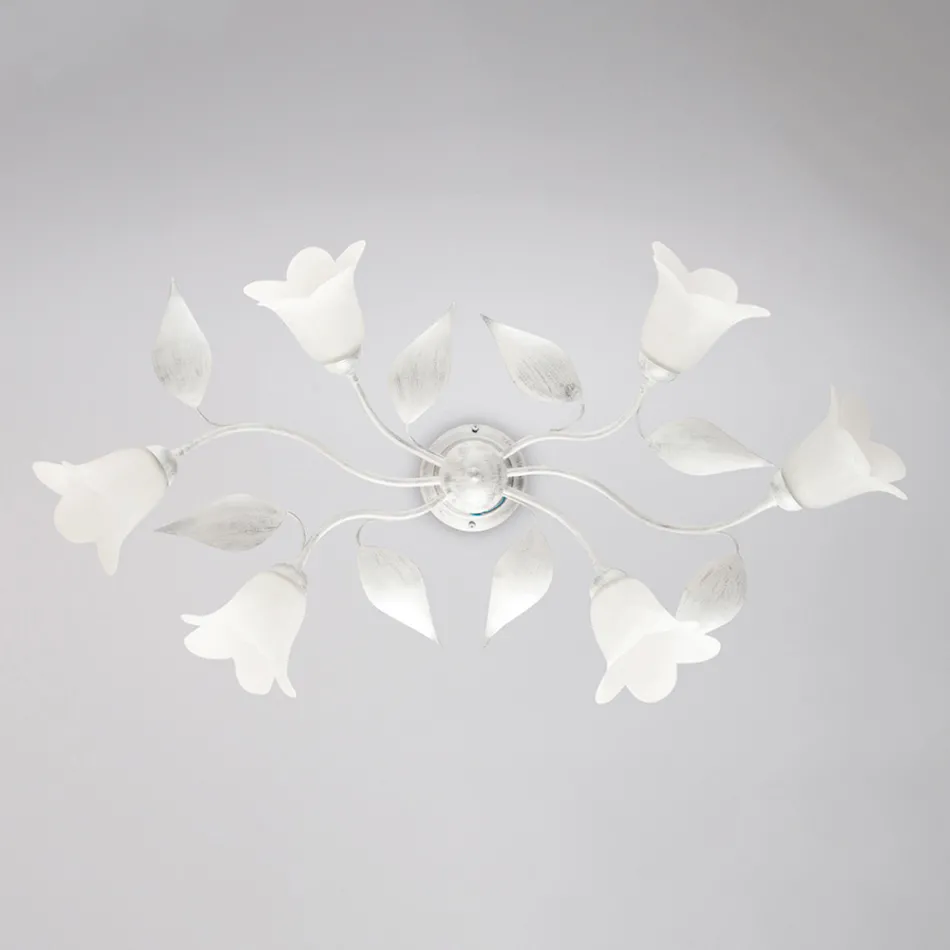 Made in Italy, glass and metal lamp for stylish furnishings – Sirio Viadurini