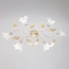 Made in Italy, glass and metal lamp for stylish furnishings – Sirio Viadurini