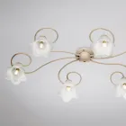 Made in Italy, glass and metal lamp for refined interiors – Cometa Viadurini