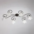 Made in Italy, glass and metal lamp for refined interiors – Cometa Viadurini