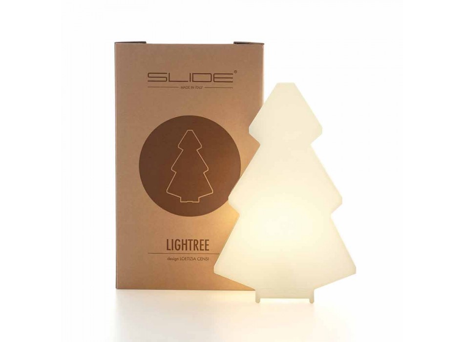 Table / floor interior lamp Slide Lightree Christmas tree made in Italy Viadurini