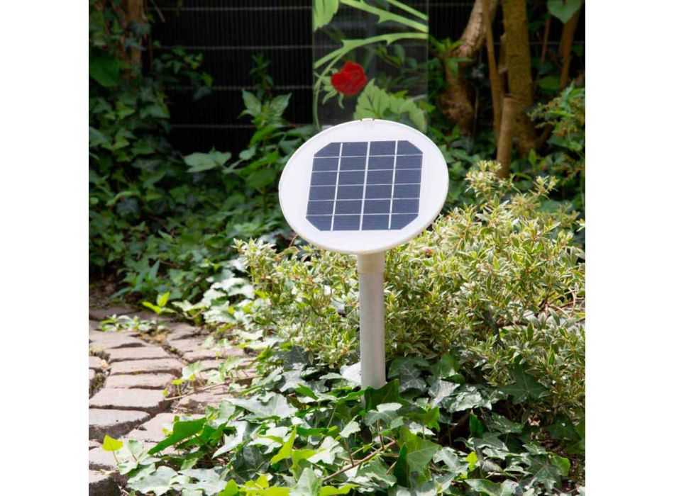 Indoor or Outdoor White, Red or Green Led, Solar or E27 Lamp - Natalestar Viadurini