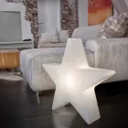 Indoor or Outdoor White, Red or Green Led, Solar or E27 Lamp - Natalestar Viadurini