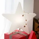 Indoor or Outdoor White, Red or Green Led, Solar or E27 Lamp - Natalestar Viadurini