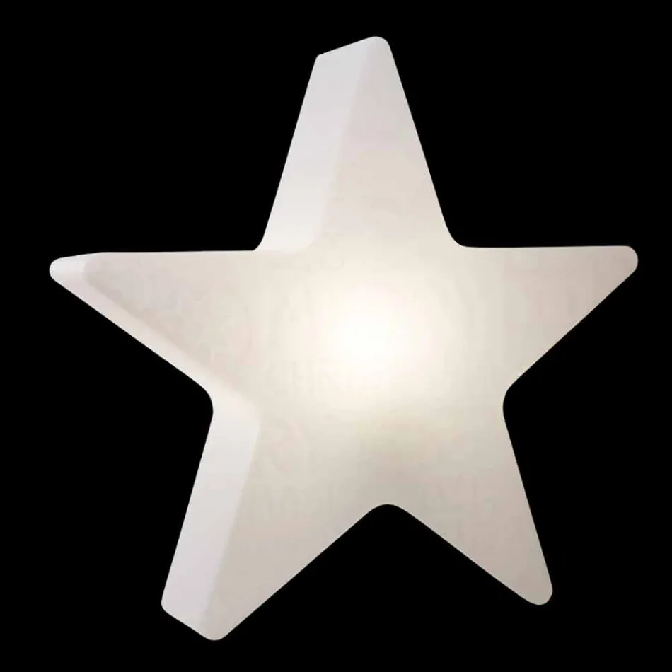 Indoor or Outdoor White, Red or Green Led, Solar or E27 Lamp - Natalestar Viadurini