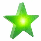 Indoor or Outdoor White, Red or Green Led, Solar or E27 Lamp - Natalestar Viadurini