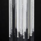 Led Crystal Floor Lamp Satin Acrylic Design Triptych - Crystol Viadurini