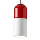 Modern pendant lamp in two-color ceramic made in Italy Asia Viadurini