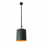 Modern suspension lamp In-es.artdesign Bin Lavagna in resin Viadurini