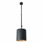 Modern suspension lamp In-es.artdesign Bin Lavagna in resin Viadurini