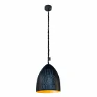 Modern suspension lamp In-es.artdesign Flower S Blackboard resin Viadurini