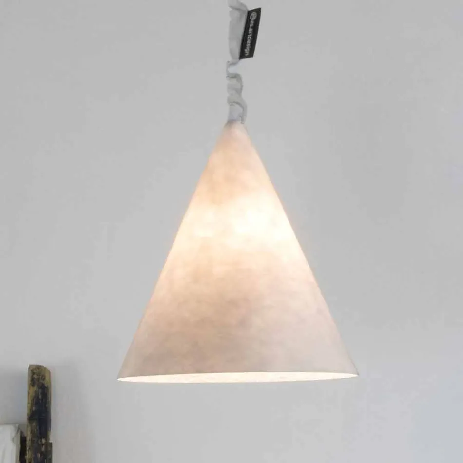 In-es.artdesign Jazz Nebula modern suspension lamp in nebulite Viadurini