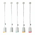 Modern suspension lamp In-es.artdesign Paint Painted concrete Viadurini