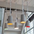 Modern suspension lamp In-es.artdesign Paint Painted concrete