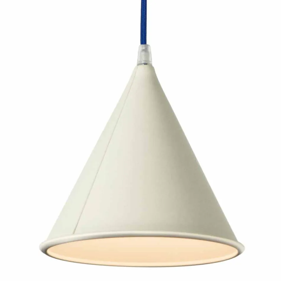 Modern suspension lamp In-es.artdesign Pop 2 laprene colored Viadurini