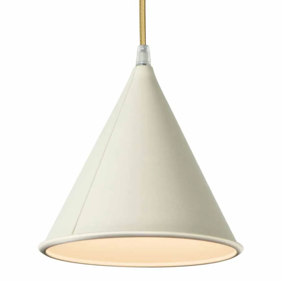 Modern suspension lamp In-es.artdesign Pop 2 laprene colored Viadurini