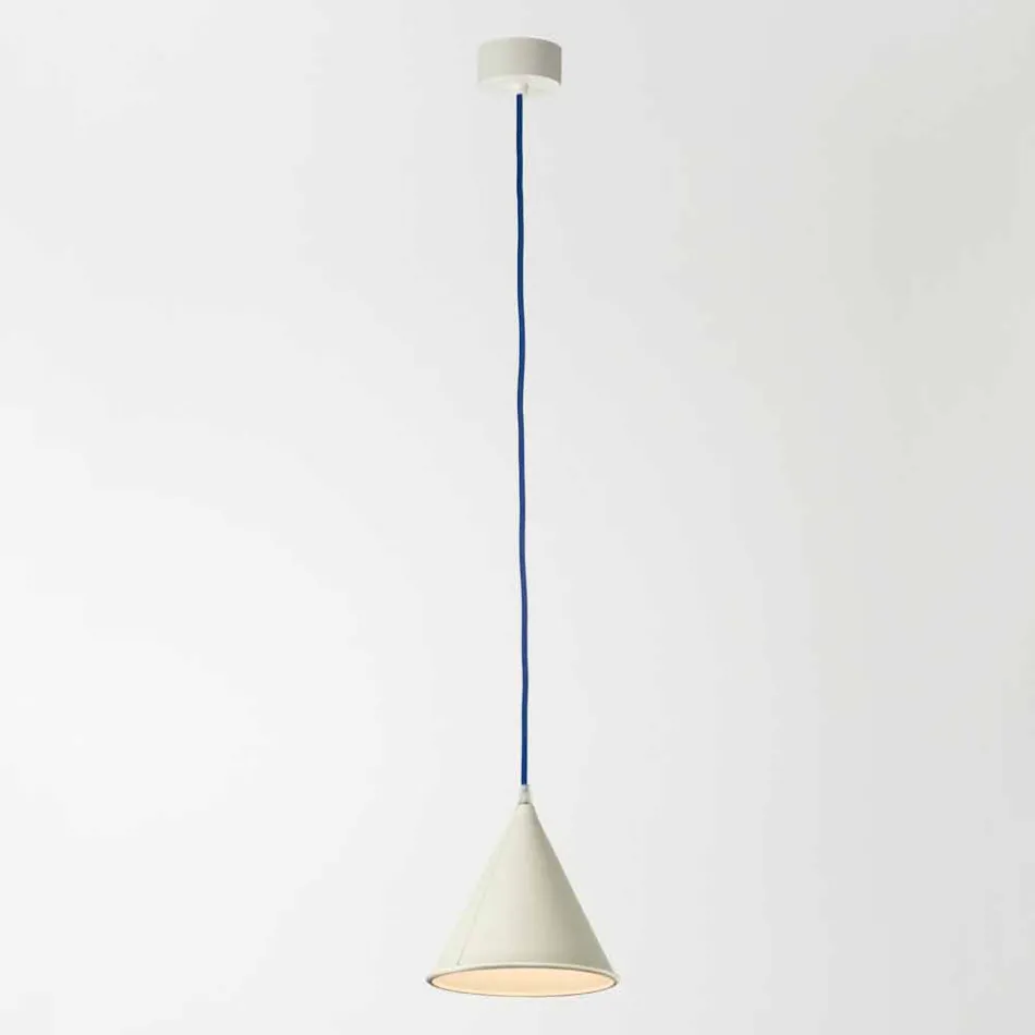 Modern suspension lamp In-es.artdesign Pop 2 laprene colored Viadurini