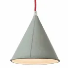 Modern suspension lamp In-es.artdesign Pop 2 laprene colored Viadurini