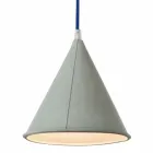 Modern suspension lamp In-es.artdesign Pop 2 laprene colored Viadurini