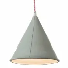 Modern suspension lamp In-es.artdesign Pop 2 laprene colored Viadurini