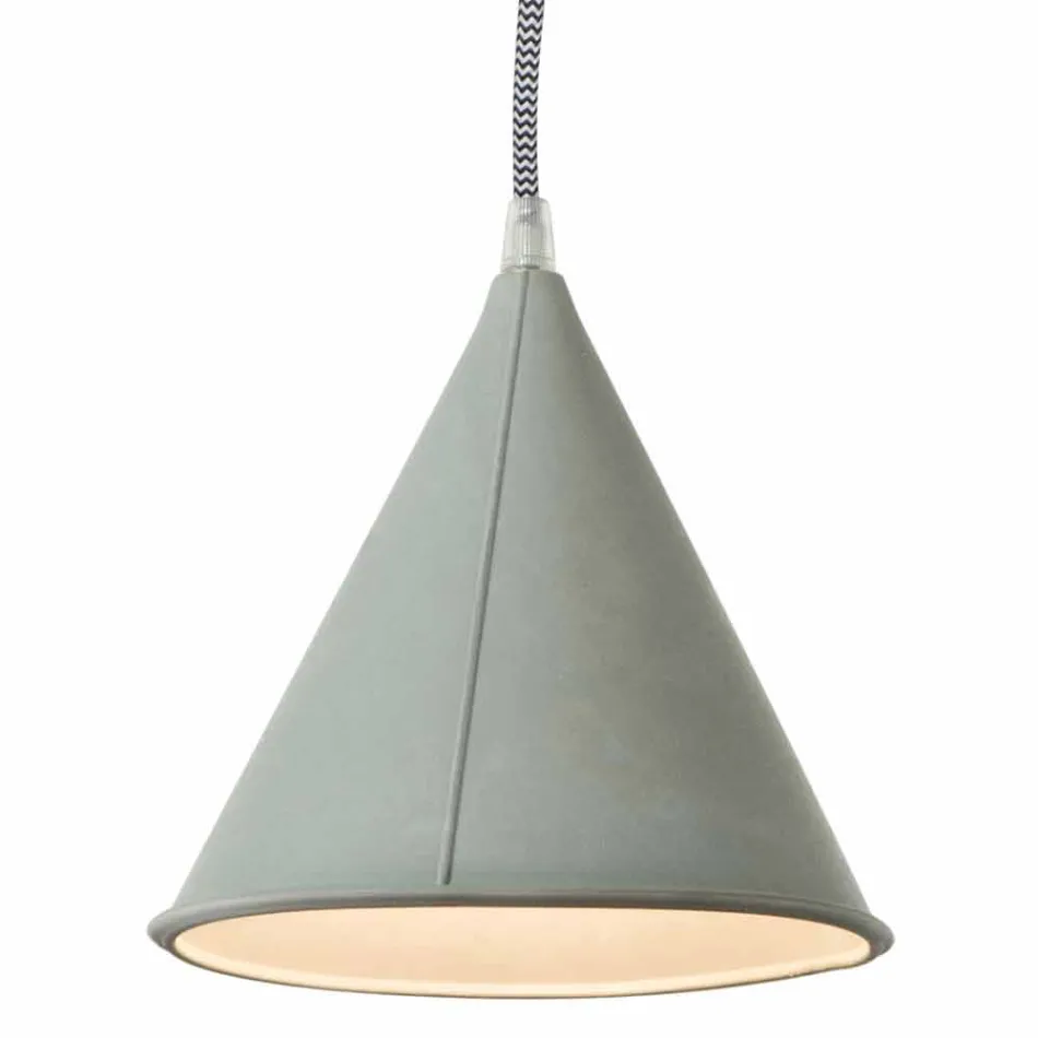 Modern suspension lamp In-es.artdesign Pop 2 laprene colored Viadurini