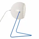 Modern table lamp In-es.artdesign Trama T1 handmade cotton Viadurini