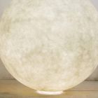 Modern spherical table lamp In-es.artdesign Floor Moon nebulite Viadurini