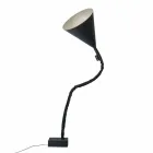 Modern floor lamp In-es.artdesign Flower Blackboard in resin Viadurini